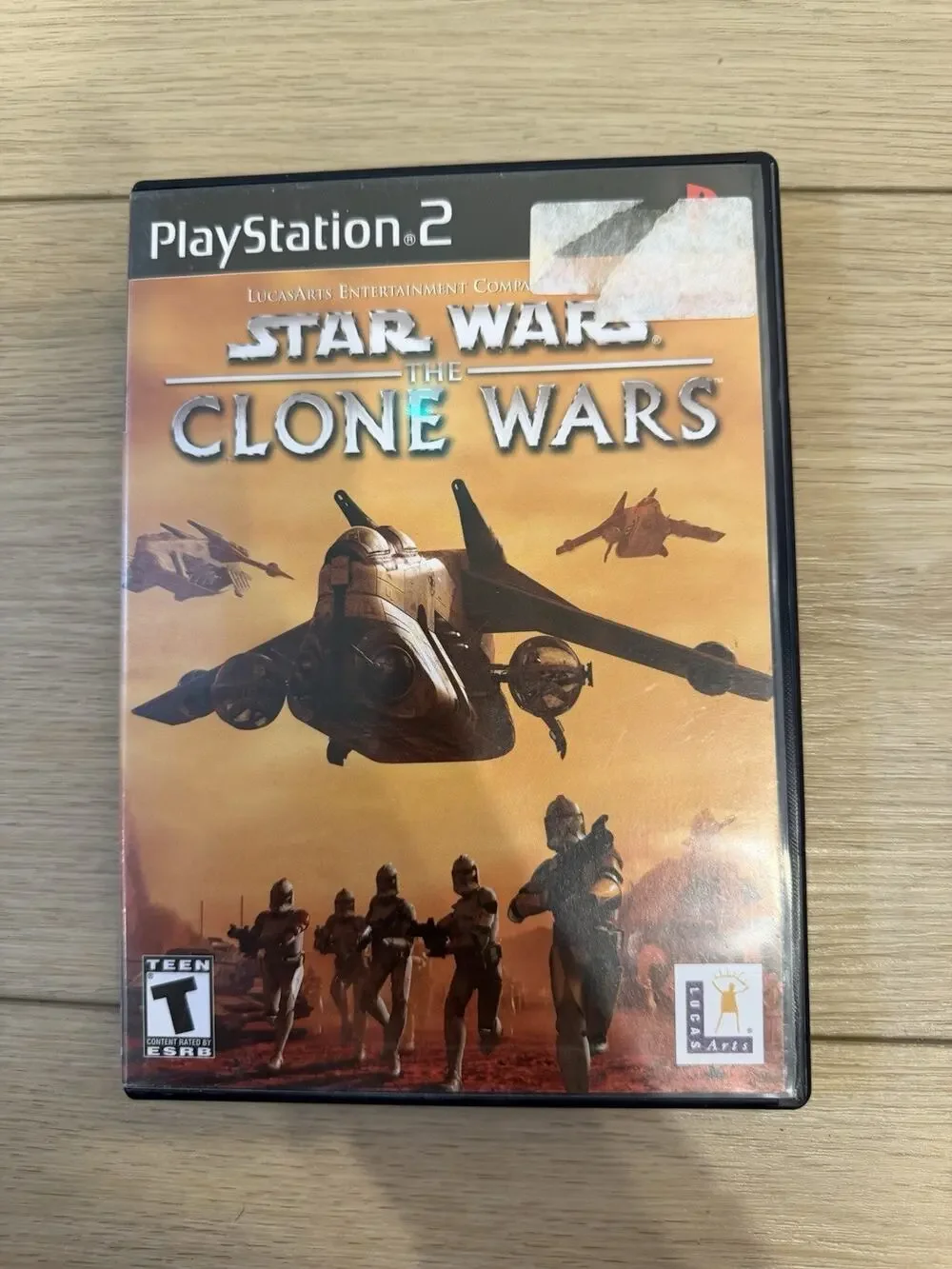 Star Wars: The Clone Wars for Sony PlayStation 2 (2002) PS2 Complete w/ Manual